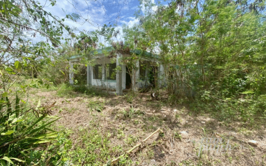 58 Acres with 1,000 Feet Seafront and unfinished house – Catfish Bight, Corozal