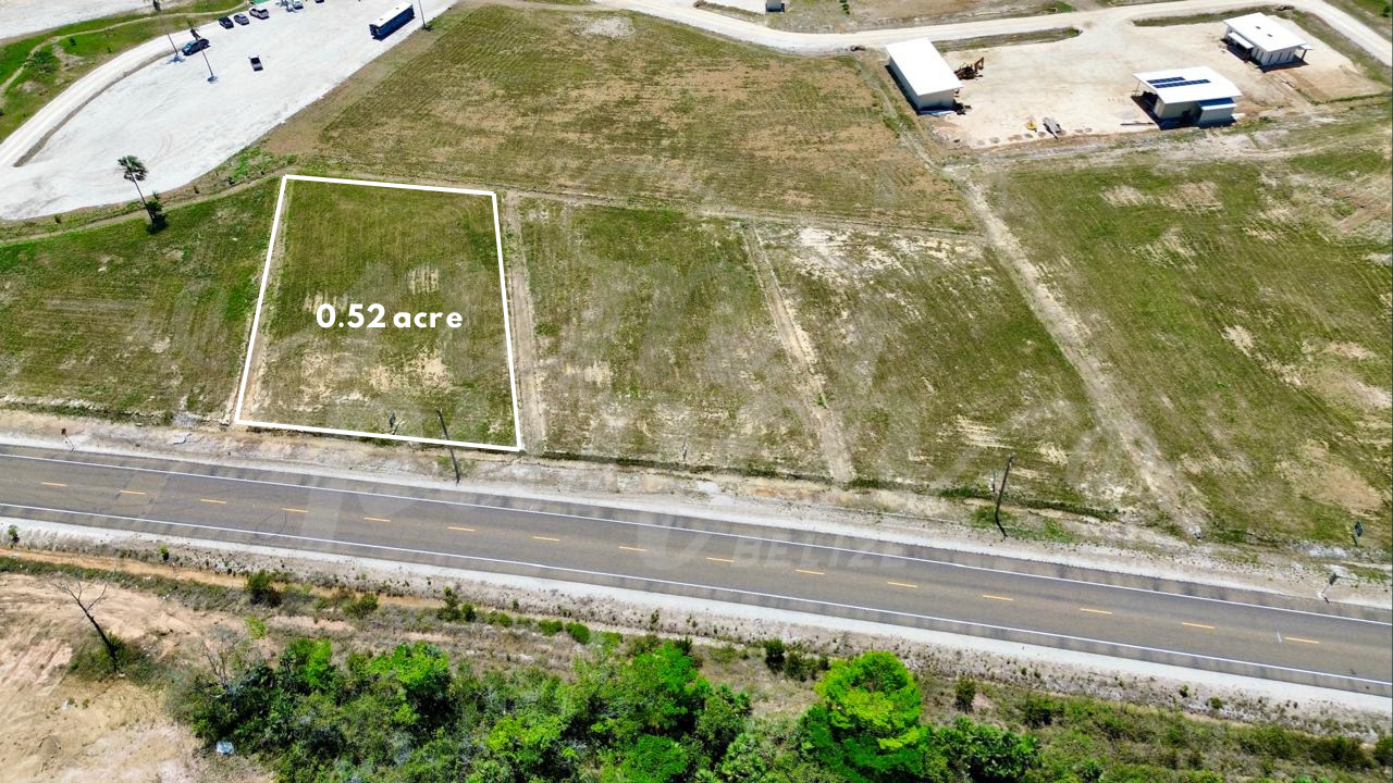 Commercial Lot – 0.52 Acres on Coastal Road, Manatee River, Belize