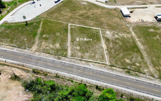 Commercial Lot – 0.51 Acres on Coastal Road, Manatee River, Belize