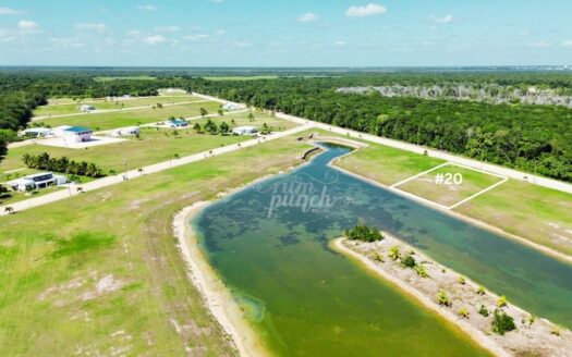 Your Slice of Paradise Awaits – Lagoon Front Lot 20, Consejo Landing, Corozal, Belize