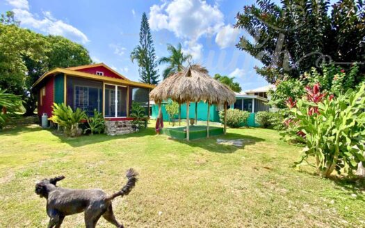 Casa Milagro – Water-view retreat with two homes on 1/2 acre in Copper Bank, Belize